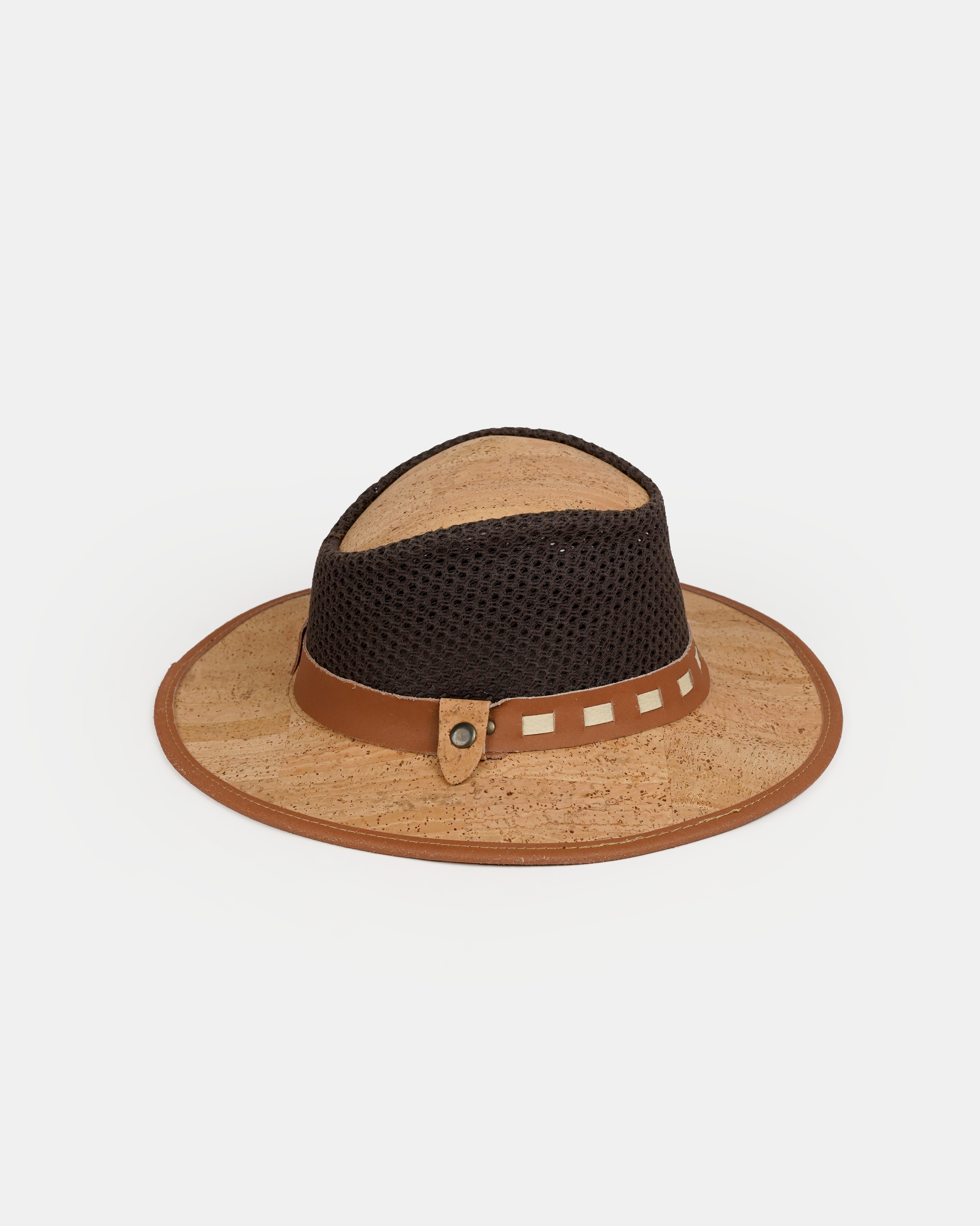 Chapéu com Rede em Cortiça Velen Natural - Image 3